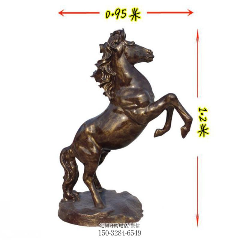 大型奔马雕塑 户外马类雕塑摆放制作 广场铜奔马雕塑供求