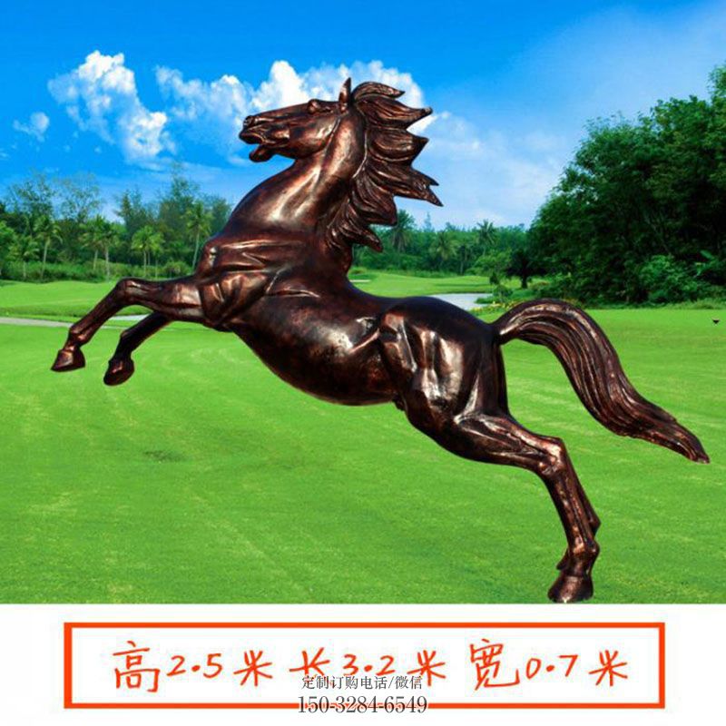 各类奔马雕塑 马类雕塑定制预定 铜奔马雕塑订做通用