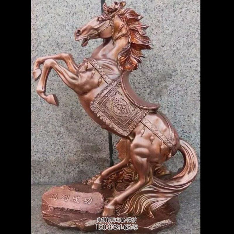 社区奔马雕塑 户外马类雕塑摆放精选 景区铜奔马雕塑优选