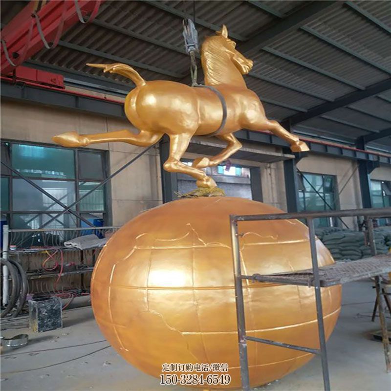 各类金马雕塑 雕塑工艺服务商 商业金马雕塑标准