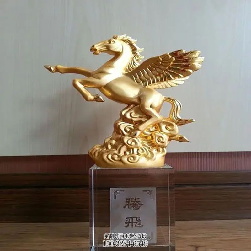 空间金马雕塑 户外雕塑摆放精选 金马雕塑工艺服务商