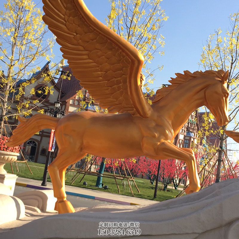 大型天马雕塑 户外雕塑摆放制作 广场天马雕塑供求